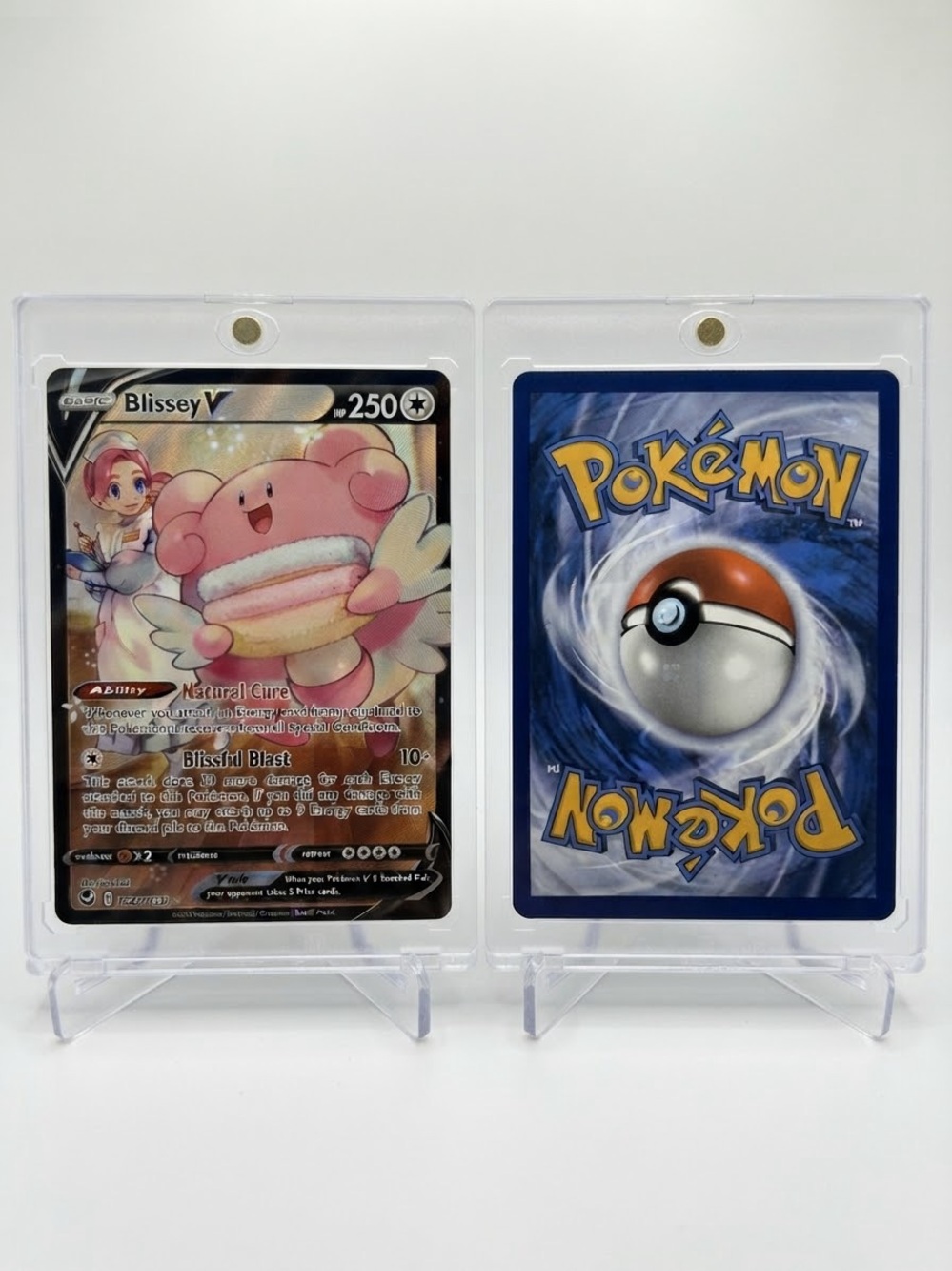 Pokémon TCG Blissey V TG22/TG30 Silver Tempest Trainer Gallery Full Art NM